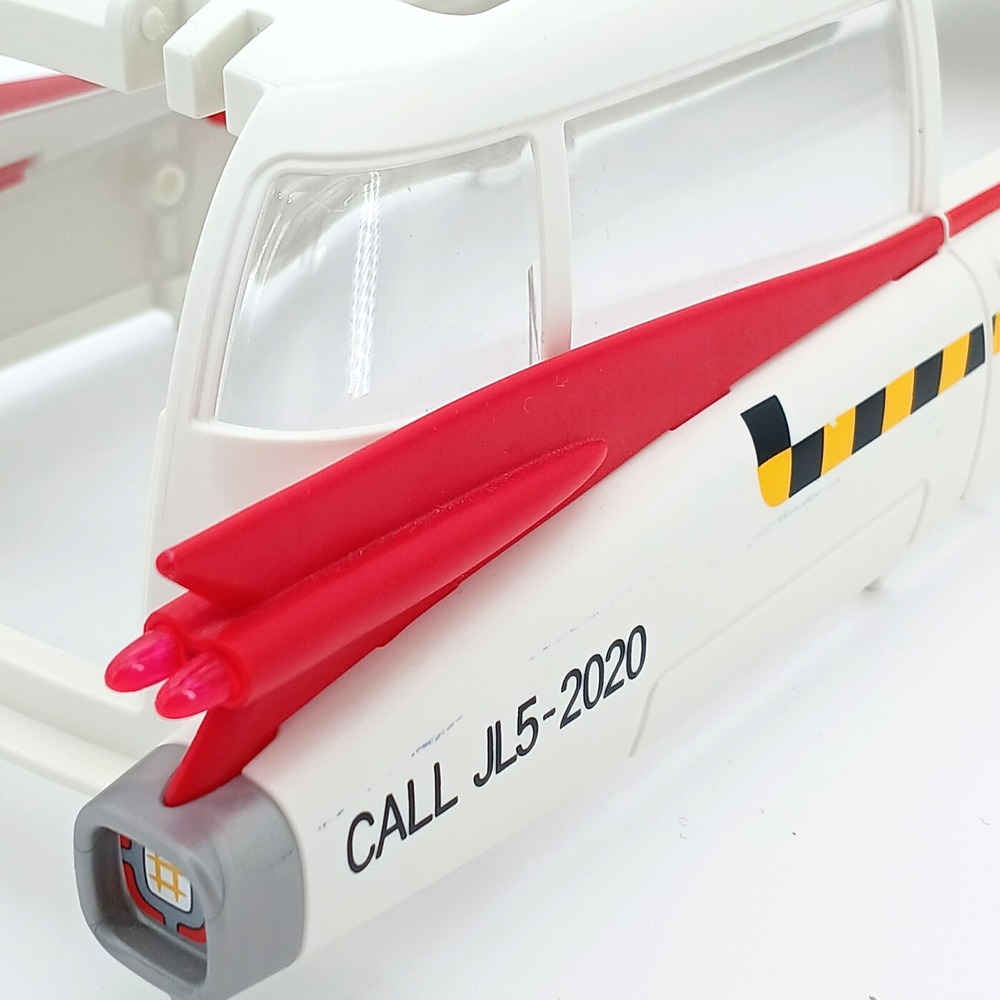 2017 Playmobil Ghostbusters Ecto-1 Car Replacement Part: Red Tailfin & Lights